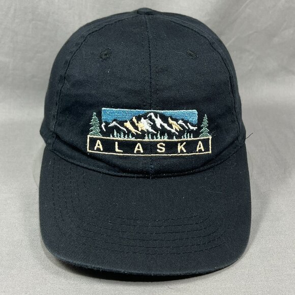 Alaska Shirt Company Snapback Hat Slouch Outdoor Adjustable Souvenir Dad Mens - Picture 2 of 14